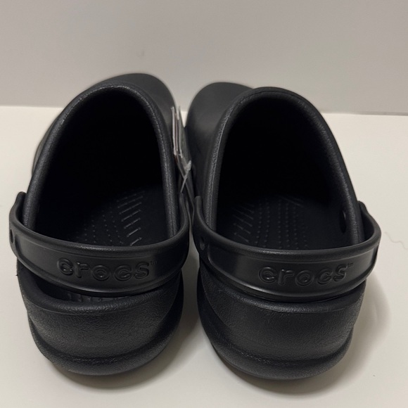 CROCS Bistro Work Clog Size 12 Men New with Tags  Black Clogs main image 12